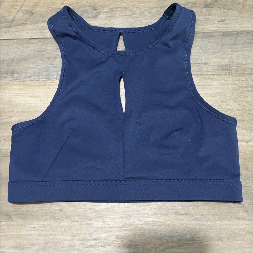 Nike sports bra navy blue